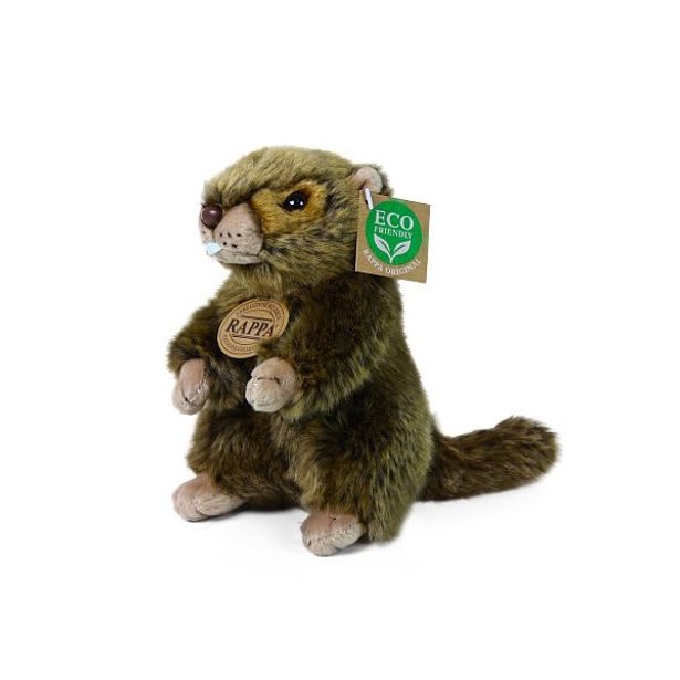 RAPPA Plyšový svišť 17 cm ECO-FRIENDLY