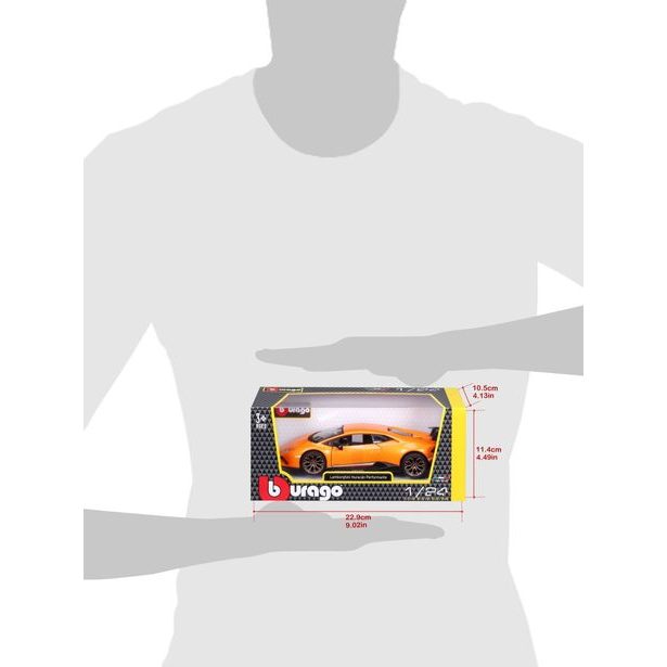 Bburago 1:24 Plus Lamborghini Huracan Performance Orange