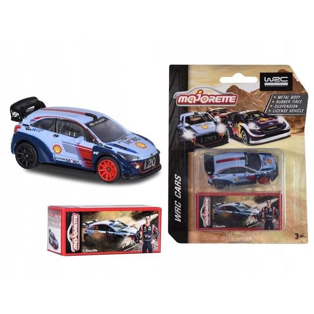 Autíčko kovové WRC, 4 druhy