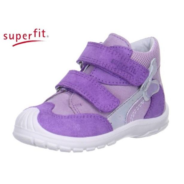 Detské celoročné topánky Superfit 4-00325-77 lila kombi