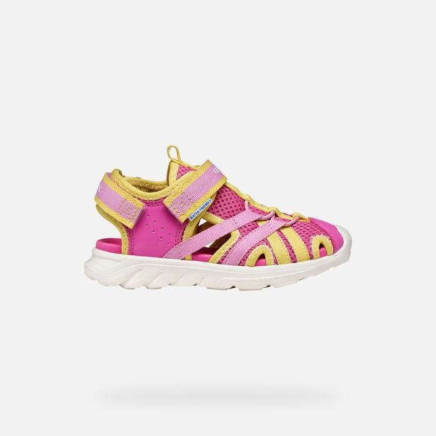 Růžové dívčí sandály Geox Sandal Airadyum