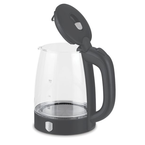 BERLINGERHAUS Rychlovarná konvice skleněná 1,7 L Antracit Collection BH-9815