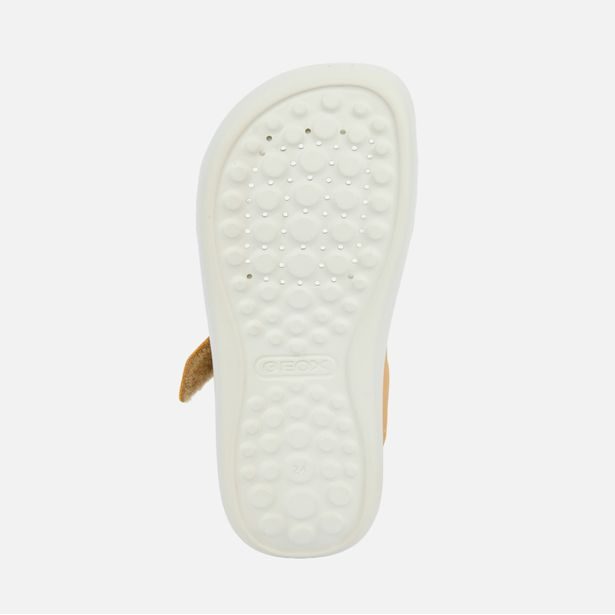 Žluté chlapecké sandály Geox Lightfloppy