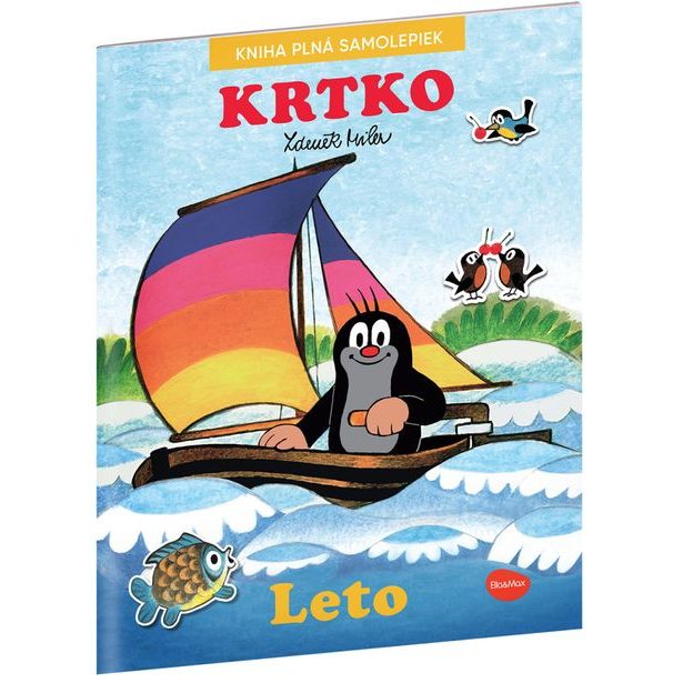 KRTKO a LETO ─ Kniha samolepiek