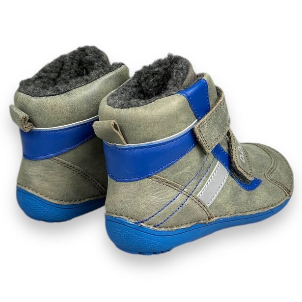 D.D.step barefoot dětské zimní boty - Šedé