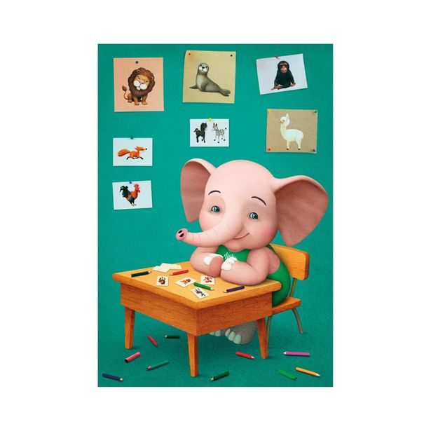 SLONÍK MIO 24 triangl Puzzle