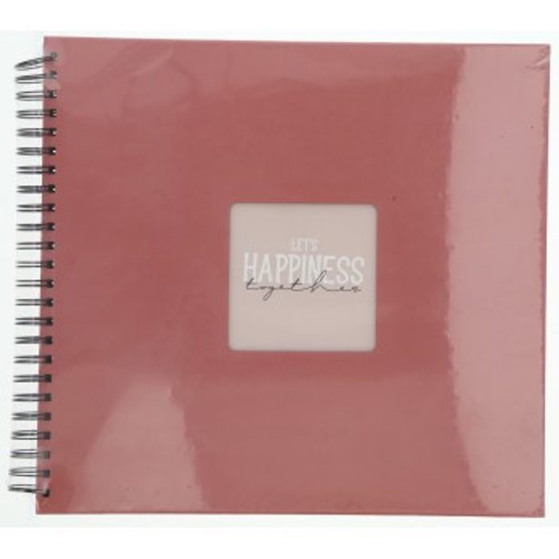 Hama album klasické spirálové FINE ART 36x32 cm, 50 stran, terra, černé listy