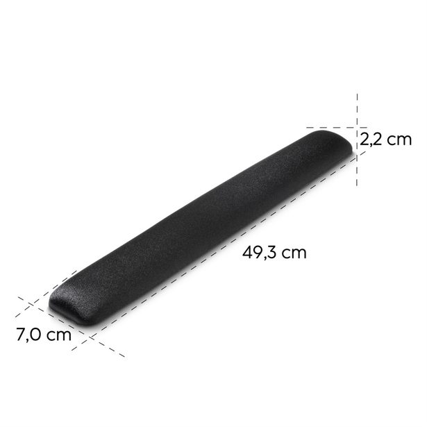 Hama ergonomická podložka pod zápěstí Ergo, černá