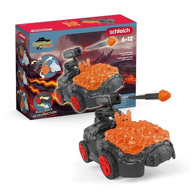 SCHLEICH Lávový CrashMobile s mini figurkou Mini Creature