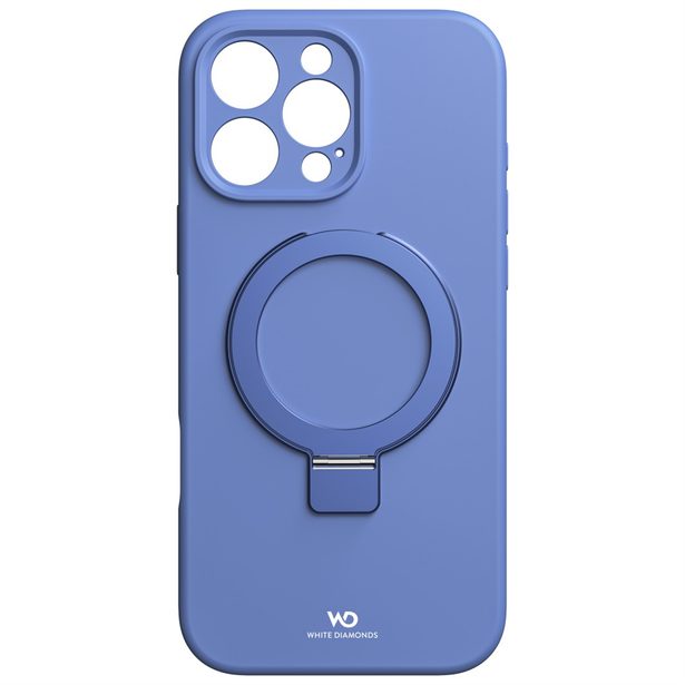 White Diamonds Mag Urban Stand Case, kryt pro Apple iPhone 16 Pro Max, MagSafe kompatibilní, modrý