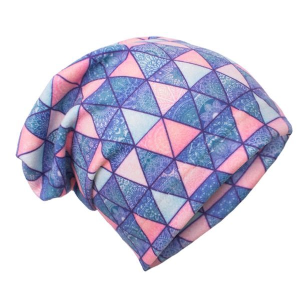 unuo fleecová čepice Triangl mandaly ( Unuo Fleece cap printed)