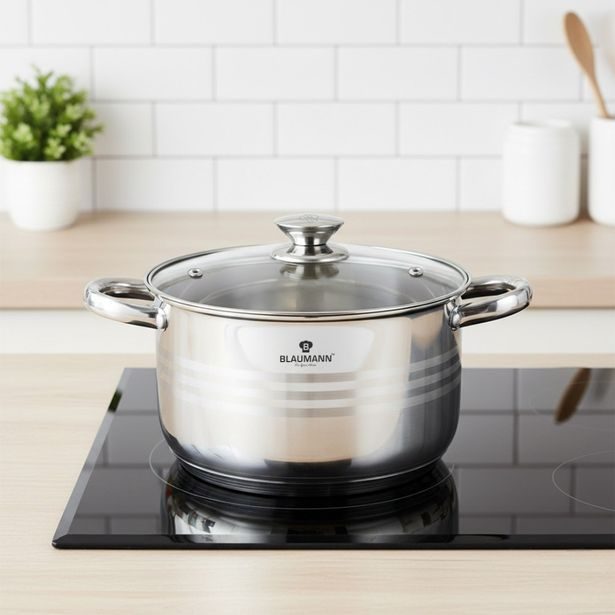 BLAUMANN Sada nádobí nerez 17 ks Jumbo Gourmet Line BL-4119