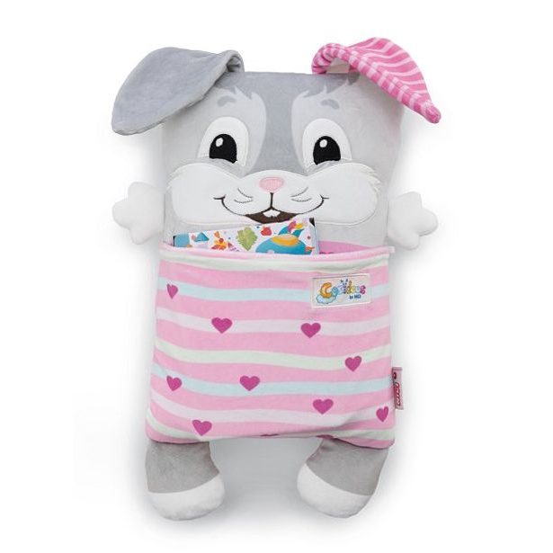 NICI NICI Cosidoos plyš Zajíček oboustranný motiv 30x20cm