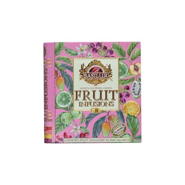Basilur BASILUR Fruit Infusions Book Assort III plech 32x2_hamashop