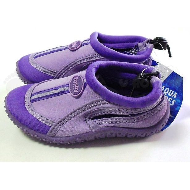 Detská obuv, boty do vody - Aqua shoes - Fashy 7495 - fialová