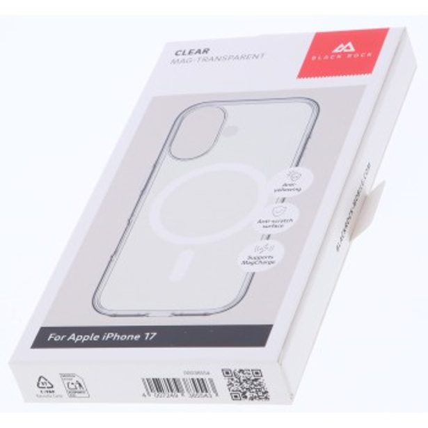 Black Rock Mag Clear Case, kryt pro Apple iPhone 17, magnetický, průhledný