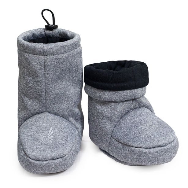 ESITO Barefoot softshellové capáčky Šedý melír - šedá