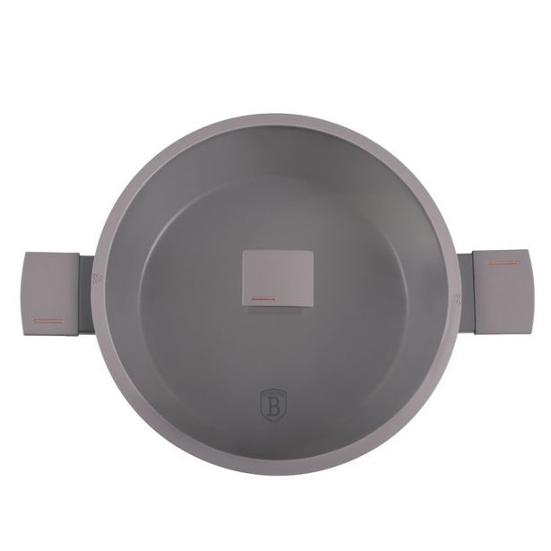 BERLINGERHAUS Pánev s titanovým povrchem a poklicí 32 cm Taupe Collection BH-8099