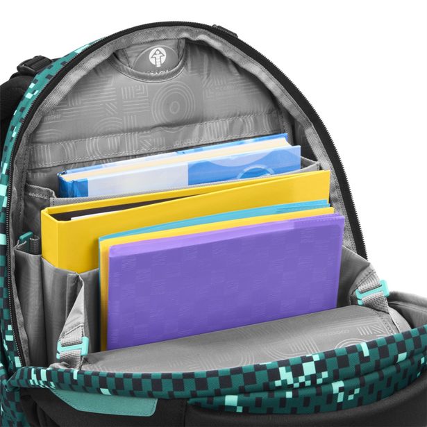 Školní batoh coocazoo PORTER, Pixel Blox, AGR certifikát