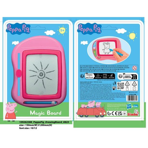 Peppa Pig Magnetická tabulka na kreslení