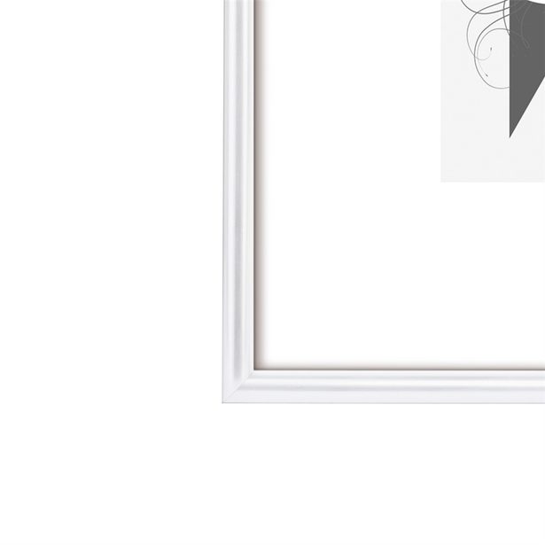 Hama rámeček plastový SEVILLA, bílá, 21x29,7 cm (formát A4), plastové sklo