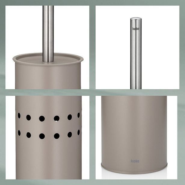 KELA WC sada Leo kašmírově hnědá KL-23114