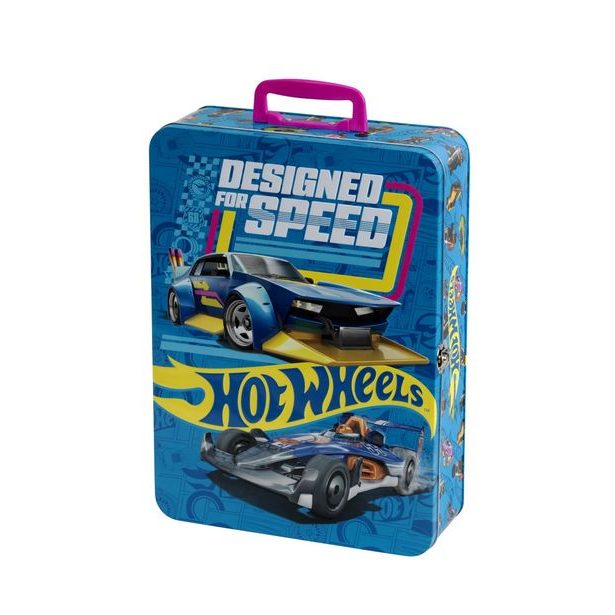 Sběratelský kufřík Hot Wheels, 50 kusů