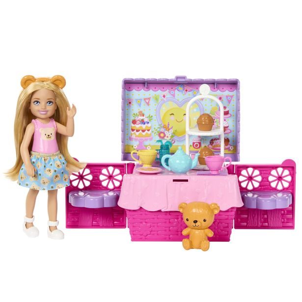 Barbie CHELSEA čajový dýchánek