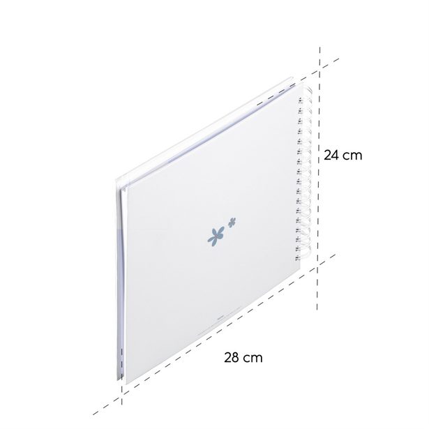 Hama album klasické spirálové Good Things HAPPY 28x24 cm, 50 stran