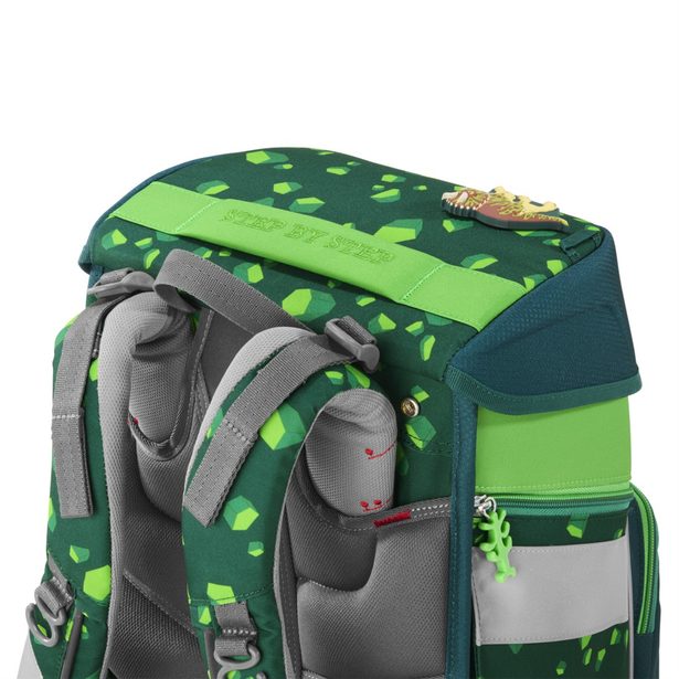 Školní aktovka Step by Step SPACE, Dino Targo - 5 dílný set, AGR certifikát