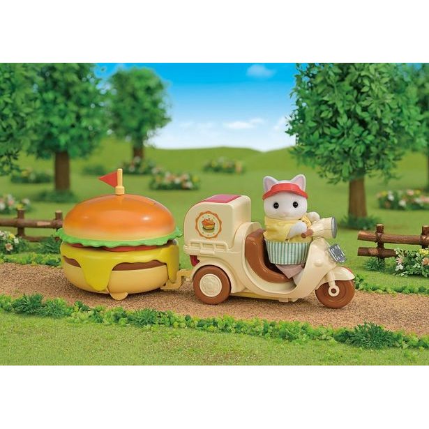 Sylvanian family Pojízdný stánek s hamburgery