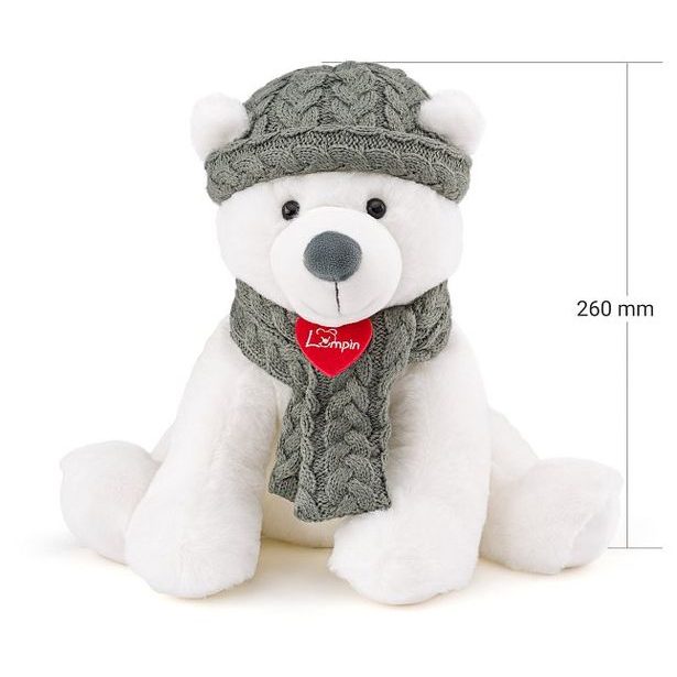 LUMPIN Medvěd lední Nival, 27 cm