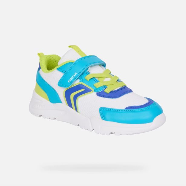 Bílé chlapecké tenisky Geox Loftus