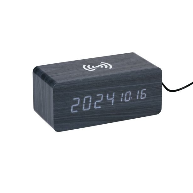 GRUNDIG Bezdrátový budík GRUNDIG s nabíječkou černá ED-233657cern