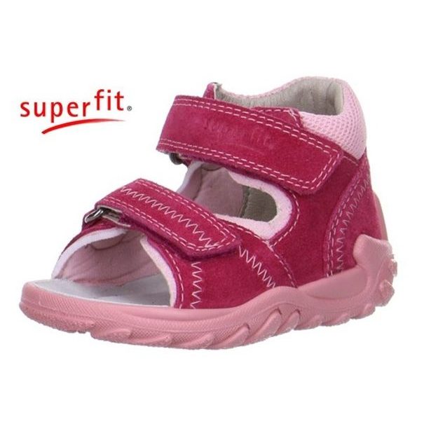 Dětské sandálky Superfit 0-00035-64 FLOW pink kombi