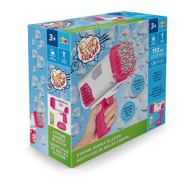 ADDO Bublifuky - Xtreme výrobník bublin, růžový