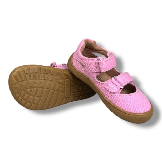 Dětská BAREFOOT letní obuv Protetika - Růžové