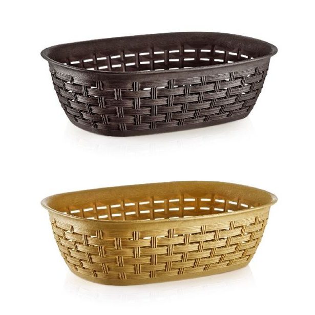 košík oválný 2,0l RATAN 25,5x17x7cm (KNK)