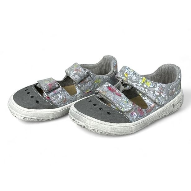 Dětská letní obuv Jonap - Motýlci s okopovou špičkou