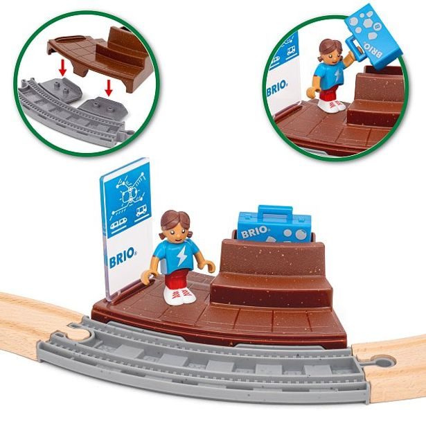 BRIO Vlaková sada s turbo vlakem