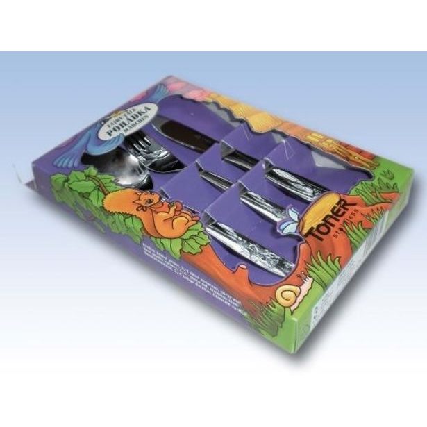 sada příbor.dětský 6008 DBB-3díl.BABY