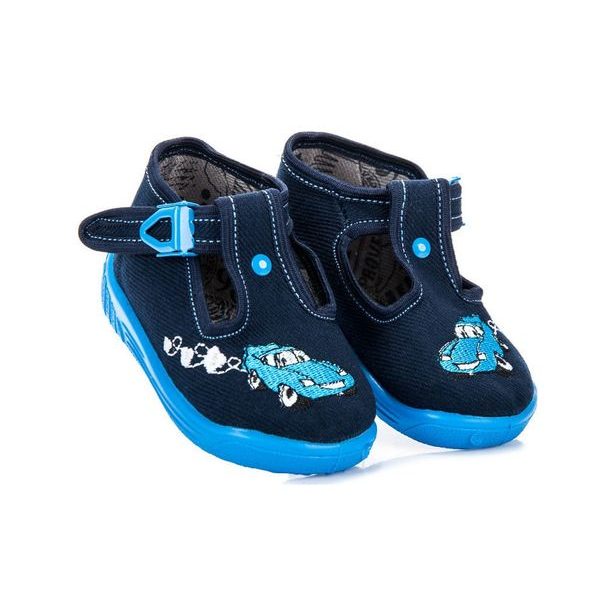 Chlapecká domácí obuv RAWEKS Ula 32 modrá