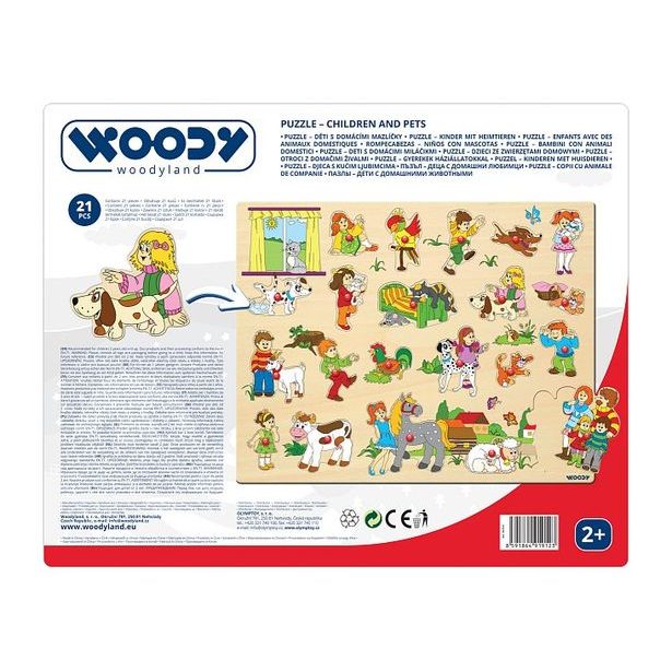 Puzzle velké s úchyty