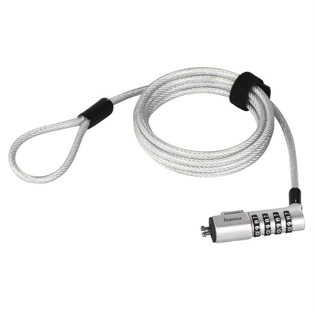 Hama zámek pro notebook Nano, 4místný číselný kód, antracitový