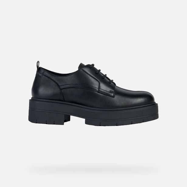 Černé dámské polobotky Geox Spherica EC7