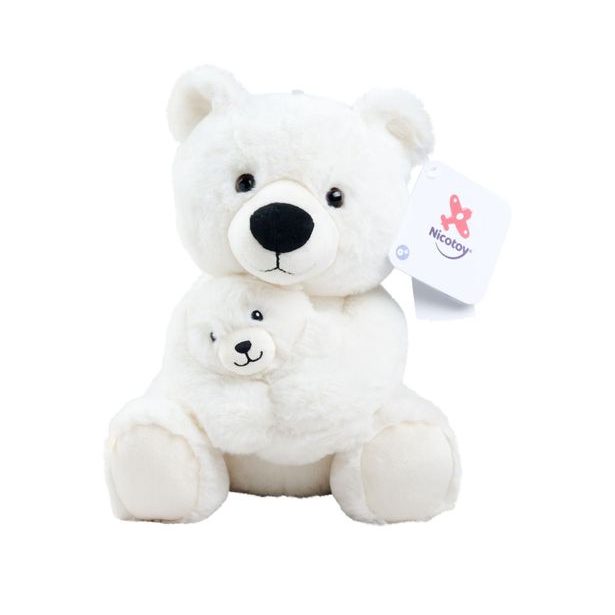 Panda, Koala, Tygr, Lední medvěď plyšový sedící 28 cm, 4 druhy