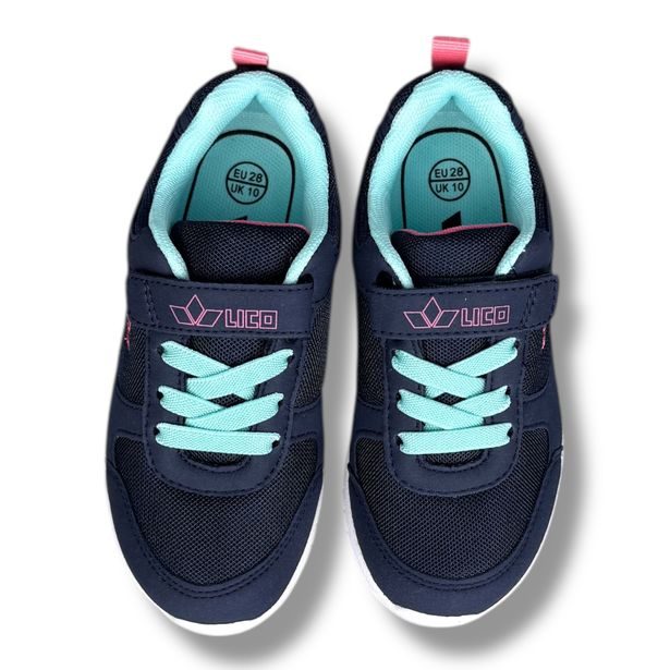 Dětské sportovní tenisky LICO Blaine VS Marine / Tyrkys / Rosa