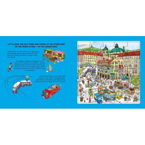 PRAGUE – Puzzles, Colouring, Quizzes Baagl
