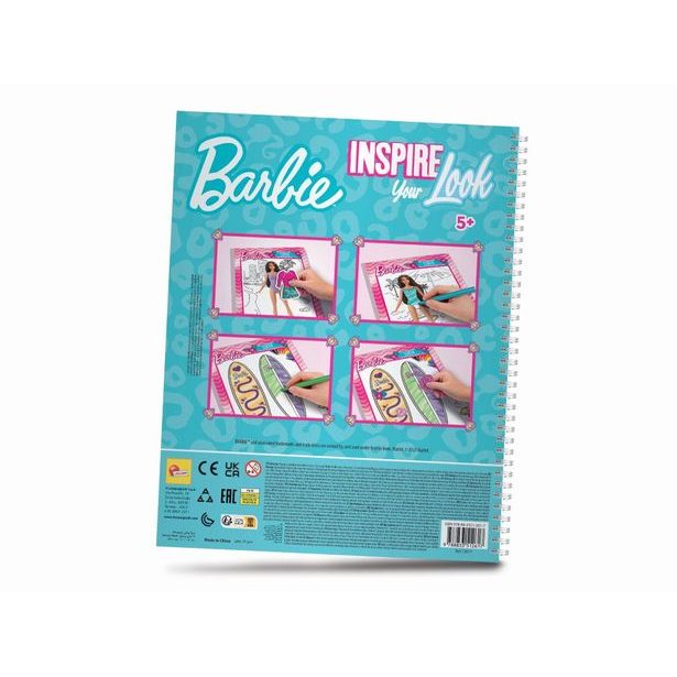 BARBIE SKETCH BOOK INSPIRUJ SVŮJ VZHLED
