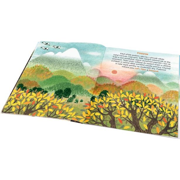 KRTEK a PODZIM ─ Kniha samolepek